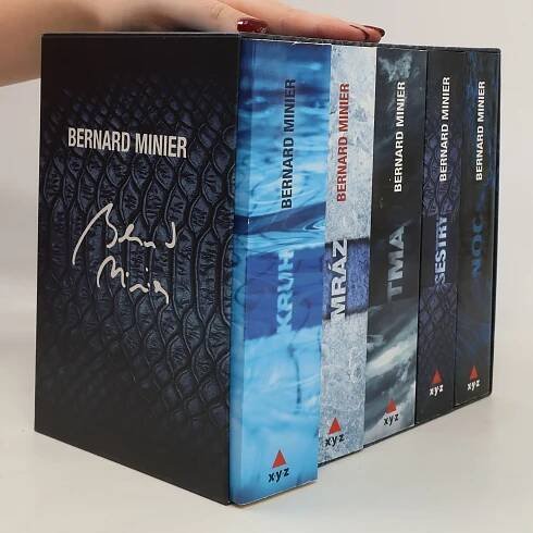 5x Bernard Minier (box): Mráz / Kruh / Tma / Noc / Sestry