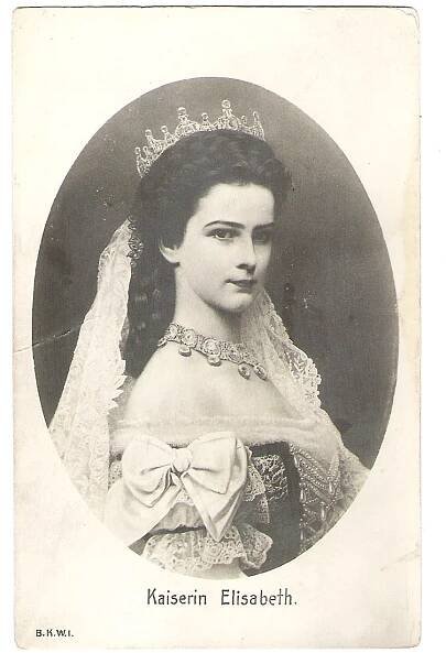 1. Elisabeth – Alžběta Amálie Evženie Sissi/ CDV — Muzeum císaře Franz Josefa I.