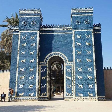 Fabulous Ishtar Gate in Babylon #Iraq #travel