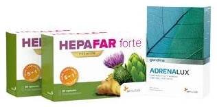 2x Hepafar Forte Premium + AdrenaLux