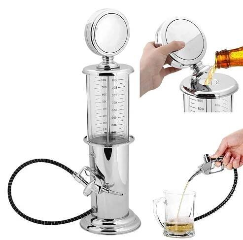Obrázek produktu pro Distributor nápojů, Dávkovač na pivo a nápoje (1L), Sklenice na pivo, Karafy - PARTYPUMP
