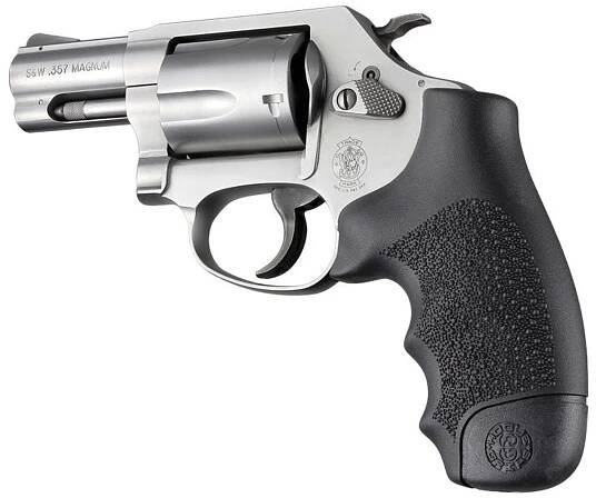 Střenky Hogue Smith & Wesson J rám round butt černé