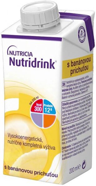Nutridrink s příchutí banánovou por.sol.24x200ml