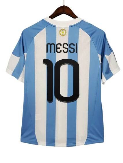 Argentina 2010 Home Retro Soccer Jerseys kit