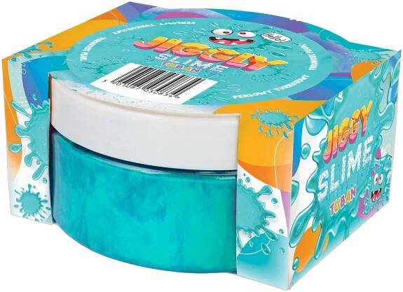 TUBAN Jiggly Slime perleťový sliz 200 g tyrkysový od 98 Kč