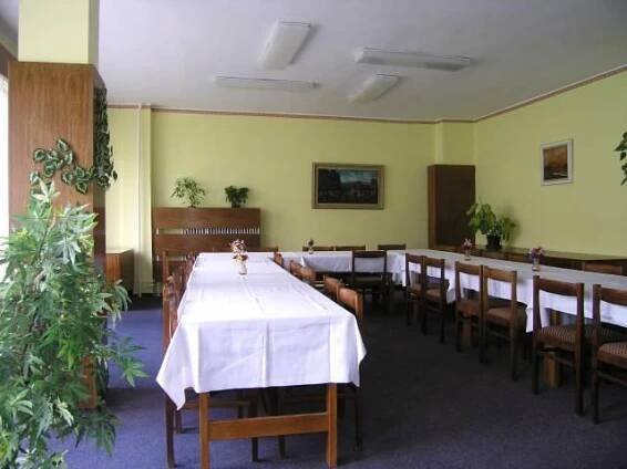 TV a/nebo společenská místnost v ubytování Penzion Starr