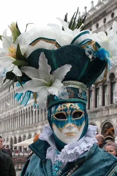 Benátky karneval únor - Veronika Pilařová