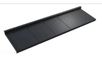 plechová krytina FLAT plus, Satjam Barva: 9005 - Černá, Povrchová úprava: PURMAX