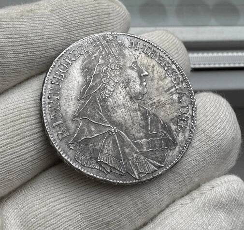 B&S Marie Terezie Tolar 1767 I.C. - S.K. Vídeň krásna patina!