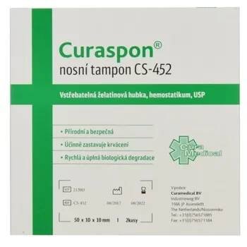 Curaspon Nosní tampon CS-452 50 x 10 x 10 mm 2 ks