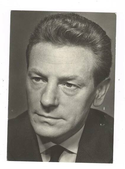 herec Gustav Heverle - Pohlednice