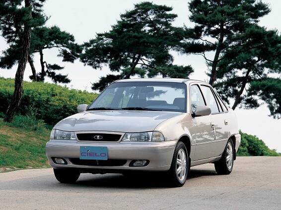 Daewoo Cielo automobil a modelové roky
