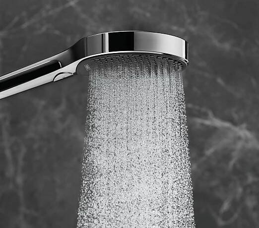 Hansgrohe silver shower head