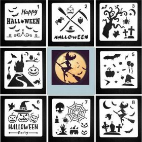 Šablona šablony Halloween Crafts Kids 8 ks Kód výrobce 5115745083086607604