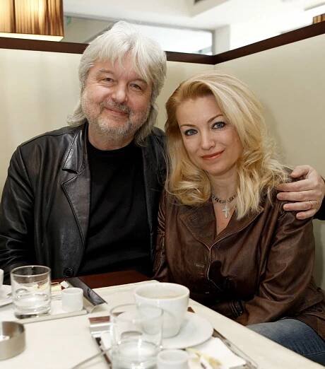 Eva Vejmělková s manželem Dušanem Rapošem