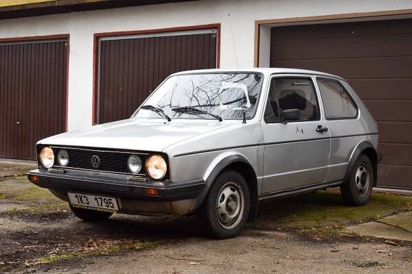 VW Golf 1 coupe 1.1LS 37kw/1977/STK-7/27