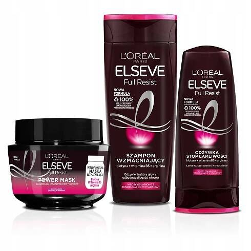 L'Oreal Elseve Full Resist Šampon Maska Kondicionér