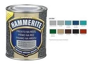 Akzo Nobel Hammerite přímo na rez 0,25L kladívkový hnědý