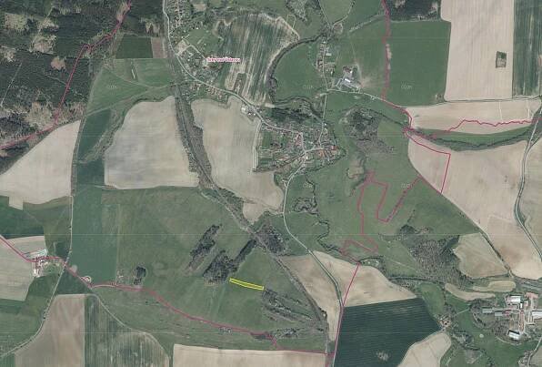 Prodej Pozemek, Srby, okres Plzeň-Jih