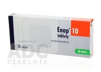 ENAP 10 MG  30X10MG Tablety (Vysoký krevní tlak)