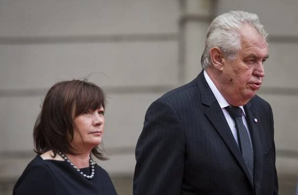 Miloš Zeman přijal na Hradě slovenského prezidenta Kisku