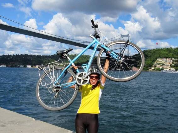 Solo reisen auf EuroVelo 6 mit Lauren Pears