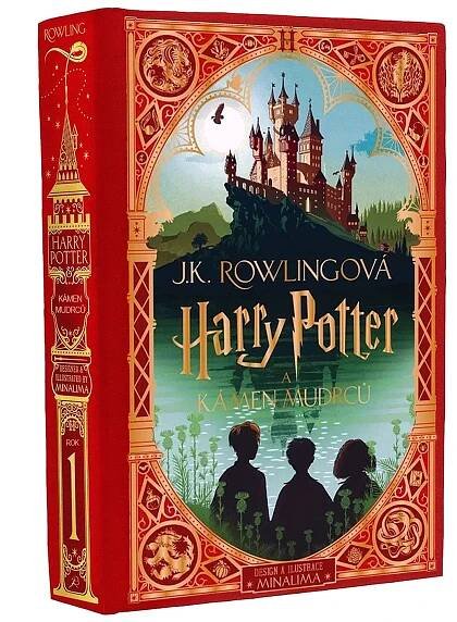 Harry Potter a Kámen mudrců: MinaLima - Joanne K. Rowlingová (2024, pevná)