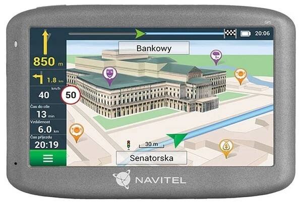 Navitel E505 GPS navigace / LCD 5.0" / mapy EU (43) Lifetime