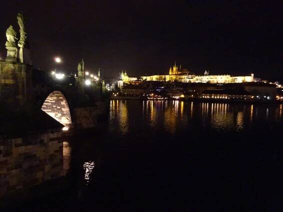 Praha, předvánoční, večerní atmosféra... | Josef "Pepíno" Balek
