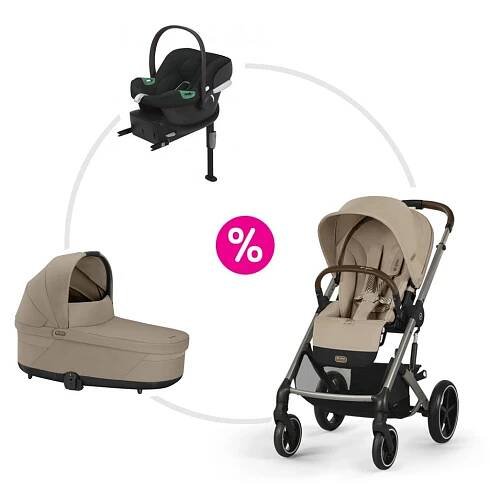Cybex set Balios S Lux + korba + autosedačka + základna 2025 - Cybex - Trojkombinace - Malvík.cz