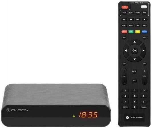 Set-top box GoGEN DVB 142 T2 PVR černý