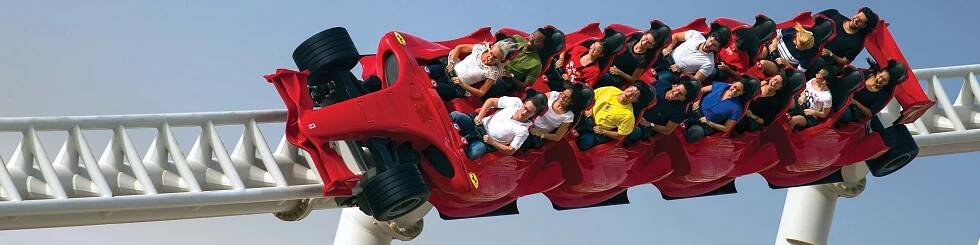 Ferrari World Abu Dhabi Offical Website- Ferrari Branded Theme Park