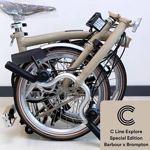 Brompton Barbour x Brompton C Line Explore