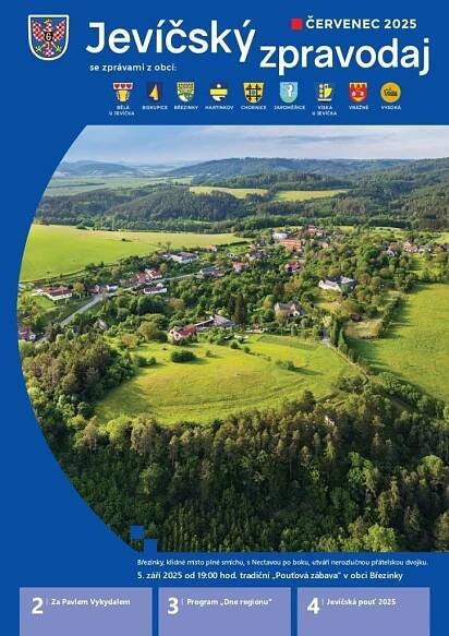 Jevíčský zpravodaj - Červenec 2025
