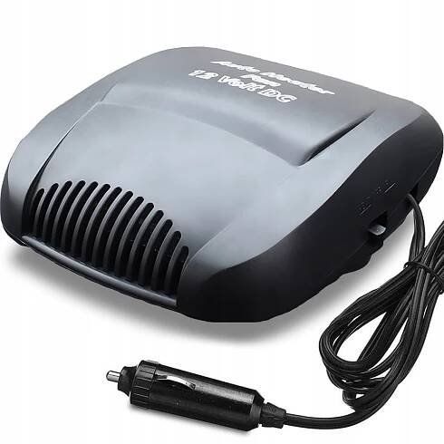 Ohřívač do auta Dmychadlo na sklo Smochodový ohřívač Farelka 12V 150W