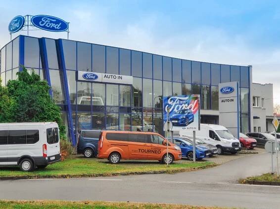 Ostrava | FORD | Kontakty | AUTO IN - Prodej a servis nových a ojetých vozů