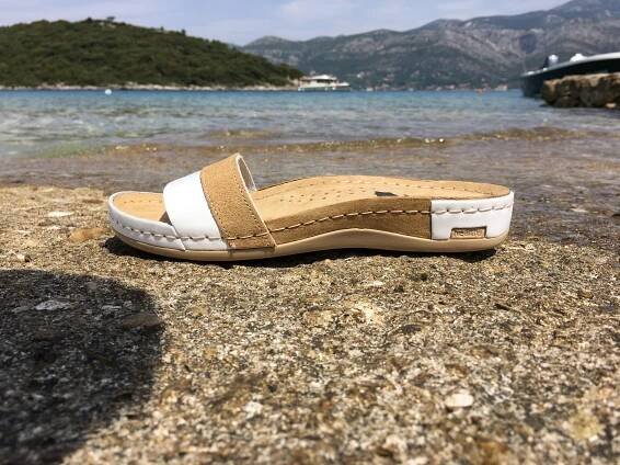 Obuv Leons Flos - bílá | Doma, Slip on sandal, Muna
