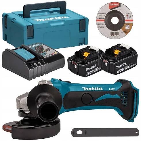 UHLOVÁ BRÚSKA 115MM 18V LI-ION Makita DGA452RTJ