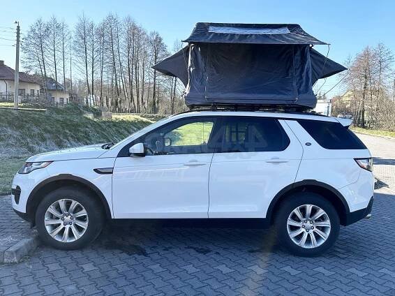 Střešní stan - autostan Escape 140 cm prodloužený + LED osvětlení USB | TORAL 4x4