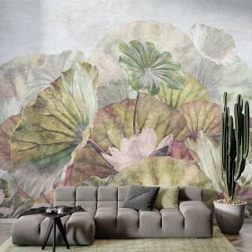 Nástěnná malba Barva tropických listů