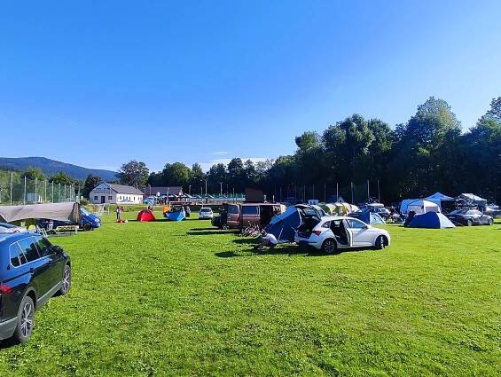 Galerie - Kemp a autokemp Dolní Morava - sportovní areál