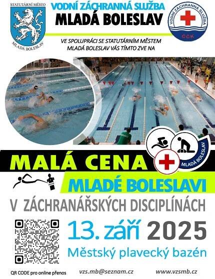 Závody vodních záchranářů - 13. září 2025, 09:00 @ Městský plavecký bazén na Štěpánce, Mladá Boleslav 1