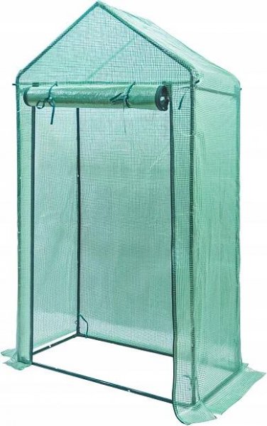 ZAHRADNÍ SKLENÍK na balkon Terasa Zahrada 100×50×190 CM FÓLIE 140G/m2 za 741.00CZK - Allegro