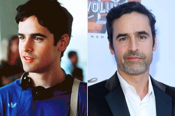 Jesse Bradford in 'Bring It On' (2000) ; Jesse Bradford attends the 5th Annual Vanderpump Dog Foundation Gala on May 18, 2023 in Beverly Hills, California.