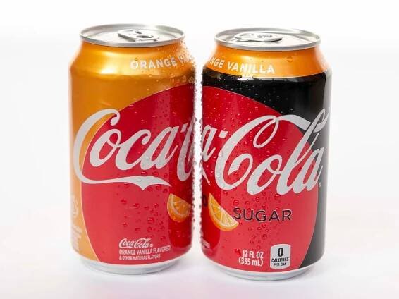 Orange Vanilla Coke & Orange Vanilla Coke Zero Sugar