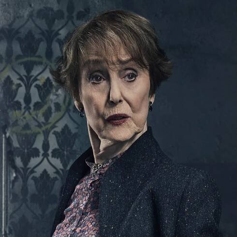 Mrs Hudson played by Una Stubbs 