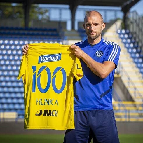 Marek Hlinka i Stanislav Dostál odehráli 100. ligový zápas - FC Zlín