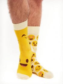 Veselé ponožky Smajlíky | Dedoles