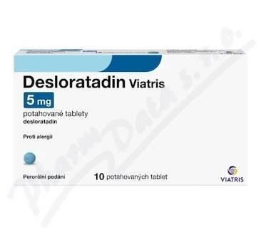 Desloratadin Viatris 5mg tbl.flm.10