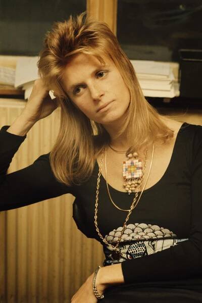 Linda McCartney in London in 1973
